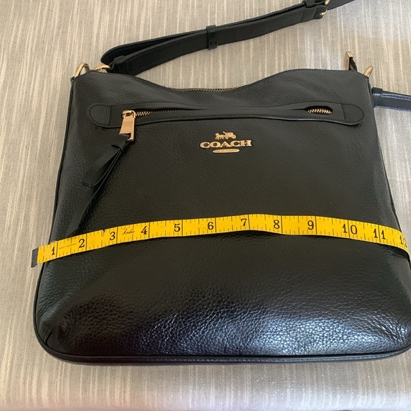 COACH Mae Crossbody Purse Bag F34823 Leather Back EUC - Picture 15 of 17